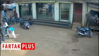 نجات معجزه آسای کودک دو ساله بعد از سقوط از طبقه سوم