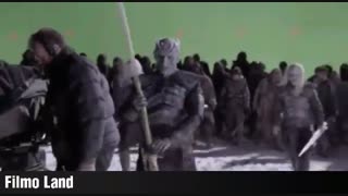 ❄️ نگاهی به مراحل آماده سازی و گریم بازیگران سریال بازی تاج و تخت Game of Thrones  ❄