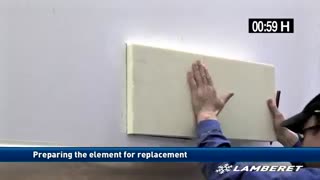 آموزش کامل تعمیر ساندویچ پانل آسیب دیده بصورت اصولی