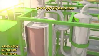 خط تولید پیرولیز لاستیک وپلاستیک 091001056