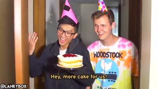 (K-POP WITH ZERO BUDGET! (BTS- Spring Day کاور بسیار خنده دار Spring Day از جاستین و آدام