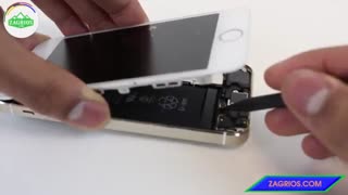 آموزش تعویض باتری موبایل Iphone 5s - زاگریوس