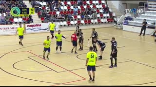 دیدار تیم های دینامو بخارست و استوا بخارست درزیمبریلور لیگ هندبال رومانی 2018/19