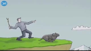 انیمیشن سگ سیاه