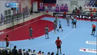 دیدار تیم های کاظمه کویت و الدحیل قطر در قهرمانی هندبال باشگاه های  آسیا2019