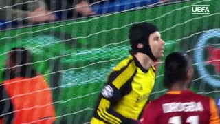 پیتر چک در باشگاه صدتایی‌های لیگ قهرمانان اروپا