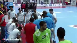 دیدار تیم های مسقط عمان و الوکره قطر در قهرمانی هندبال باشگاه های  آسیا2019