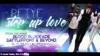 کاور انگلیسی اپنینگ فصل دوم انیمه انسداد خونی خط مقدم Blood Blockade Battlefront