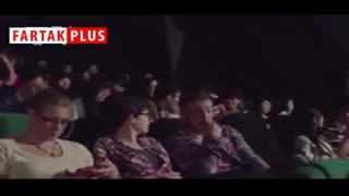 تبلیغ جالب یک شرکت خودروساز در سینما!