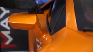 لامبورگینی و پورشه اجرا سرامیک 9h می وینچی-Mayvinci