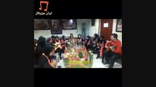 اجرای کلاسی نوروز 1398 استاد امیر کریمی و هنرجویان در آموزشگاه موسیقی رودکی