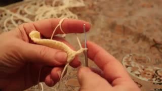 آموزش بافتنی و قلاب بافی ( نیم پایه ) توسط خانم منیژه غفاری