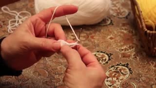 آموزش بافتنی و قلاب بافی ( گرد بافی قسمت ۲ ) توسط خانم منیژه غفاری