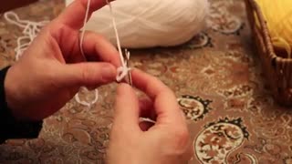 آموزش بافتنی و قلاب بافی ( گرد بافی قسمت ۱ ) توسط خانم منیژه غفاری