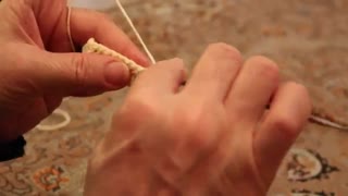 آموزش بافتنی و قلاب بافی ( گل ۳ تایی ) توسط خانم منیژه غفاری