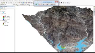 شبیه سازی سیلاب با برنامه gis