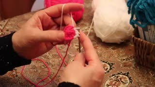 آموزش بافتنی ( موتیف بافی ۲) توسط خانم منیژه غفاری