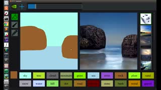 تبدیل نقاشی مبتدی به اثر هنری با تکنولوژی جدید NVIDIA