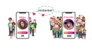 موشن گرافیک انگلیسی Instamber | گوینده: احسان بهمنی