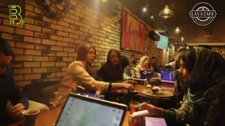 همنشینی تیم روبه آی تی در کافه رستوران لاوا