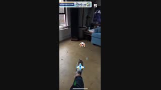 بازی واقعیت افزوده Shoe Invaders