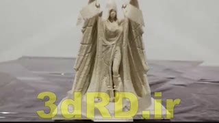 ساخت مجسمه با پرینترهای سه بعدی شرکت 3drd