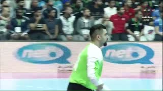 دیدار تیم های الوکره قطر و الکویت در نیمه نهایی  قهرمانی هندبال باشگاه های  آسیا2019