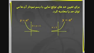 هر روز یک نکته: حد تابع نمایی