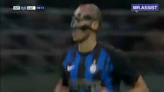 خلاصه دیدار اینتر میلان 0_1 لاتزیو (هفتۀ بیست‌ونهم سری آ ایتالیا)