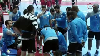 دیدار تیم های الوکره و الدحیل قطر درفینال مسابقات  قهرمانی هندبال باشگاه های آسیا2019