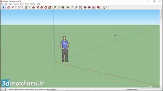 آموزش اسکچاپ SketchUp 2019 Basics for using a Windows interface
