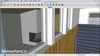 آموزش زوم  اسکچاپ جامع SketchUp 2019 Zoom tools