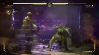 کمبو ویدیو شخصیت Kabal در نسخه بتا Mortal Kombat 11