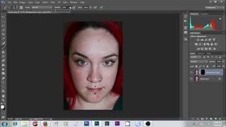 آموزش روتوش صورت با فتوشاپ