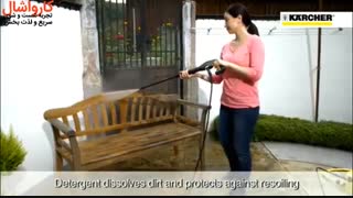 راه اندازی و استفاده از کارواش خانگی کارچر ۱۱۰ بار مدل K2 classic