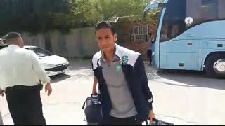 ورود ماشین سازی به استادیوم مسجد سلیمان(هفته بیست و چهارم)