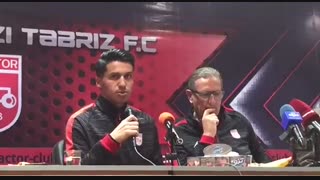 ویدئو؛ کنفرانس خبری لیکنز سرمربی  تراکتورسازی