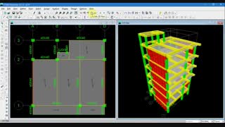 چرخش نمایش سازه در نمای سه بعدی| آموزش گام به گام ایتبس |آموزش صفر تا صد سیف
