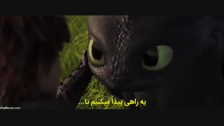 دانلود " انیمیشن چگونه اژدها خود را تربیت کنیم 3 " How to Train Your Dragon The Hidden World 2019 با زیرنویس چسبیده فارسی