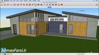 آموزش لیبل اسکچاپ (برچسب زدن) SketchUp Labeling