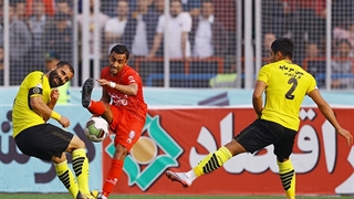 خلاصه دیدار نساجی 0_0 سپاهان (هفتۀ بیست‌وچهارم لیگ برتر ایران)