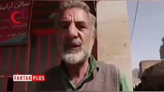 شکرگزاری جالب یک سیل زده