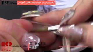 آموزش چند طراحی ناخن بسیار زیبا