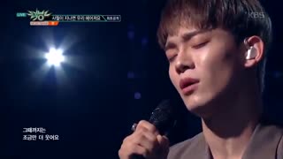 اجرای beautiful Goodbye از چن در شبکه KBS