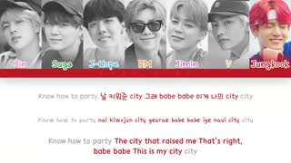 اهنگ ma city از bts