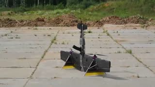 پهپاد روس که پهپادهای دیگر را با شاتگان ساقط می‌کند!