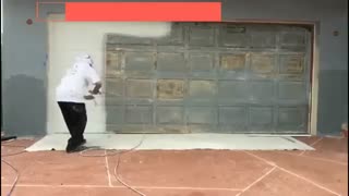 آموزش گام به گام رنگ آمیزی درب گاراژ