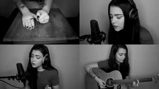 گیتار زدن  یک دختر با آهنگ کارایی که کردم