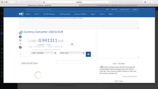 Creating a basic single post scraper to scrape latest currency from XE with Scrapes