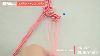آموزش مکرومه بافی بصورت گام به گام